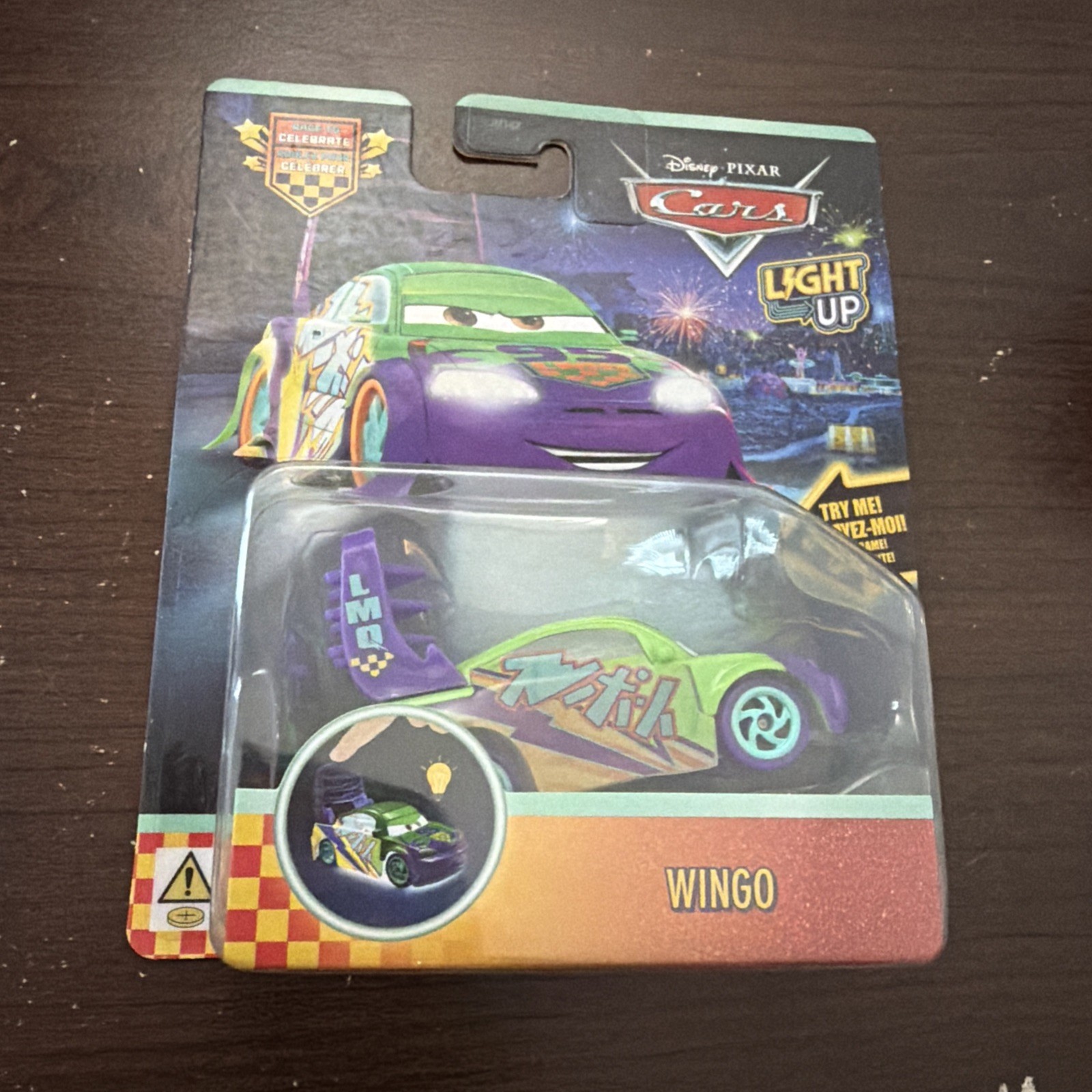 Disney Pixar Cars 2026 Race to Celebrate LIGHT UP WINGO
