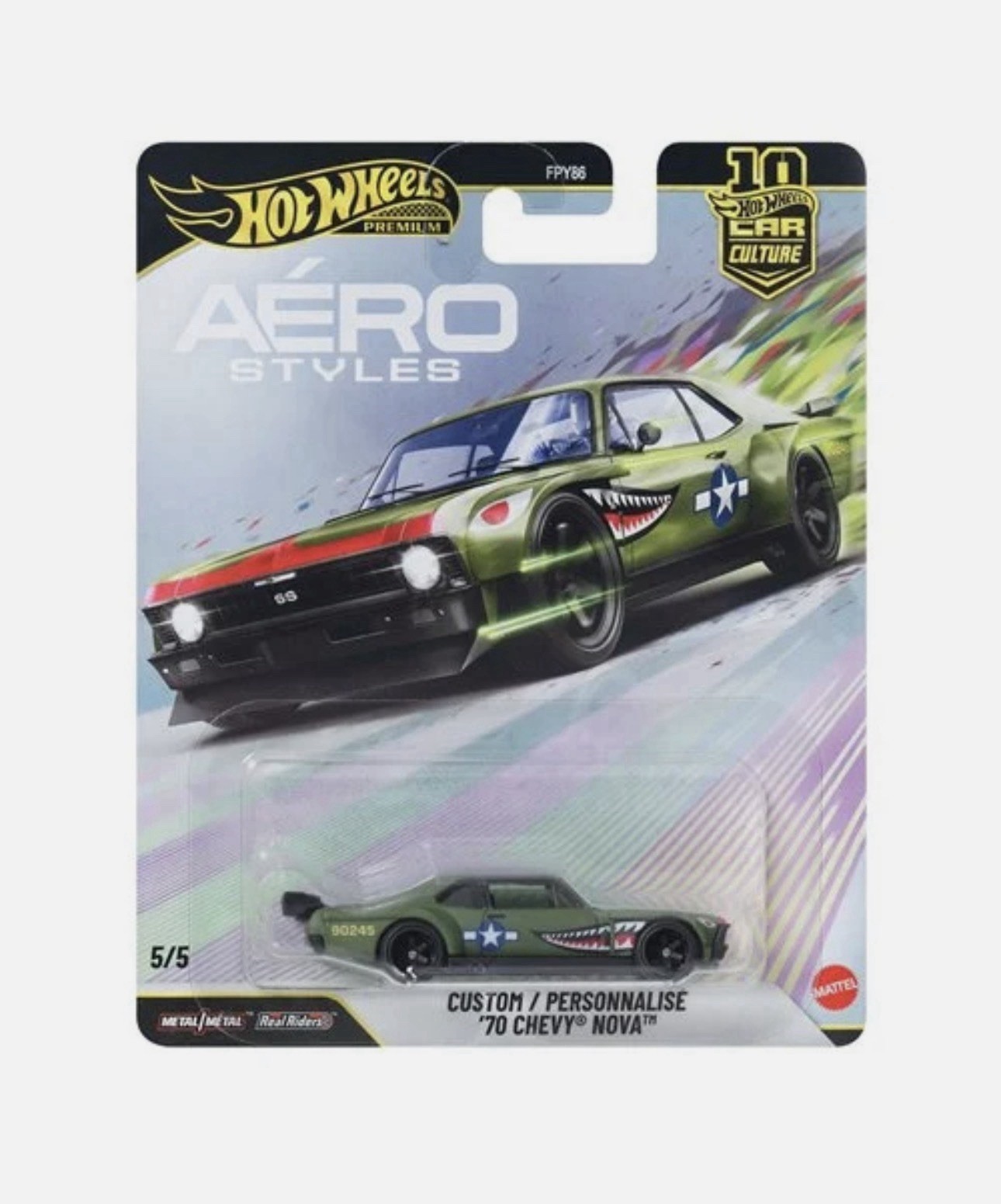 Aero Styles Hot Wheels Car Culture 2026 Mix 6 Aerostyles – Set of 5 – NEW SEALED