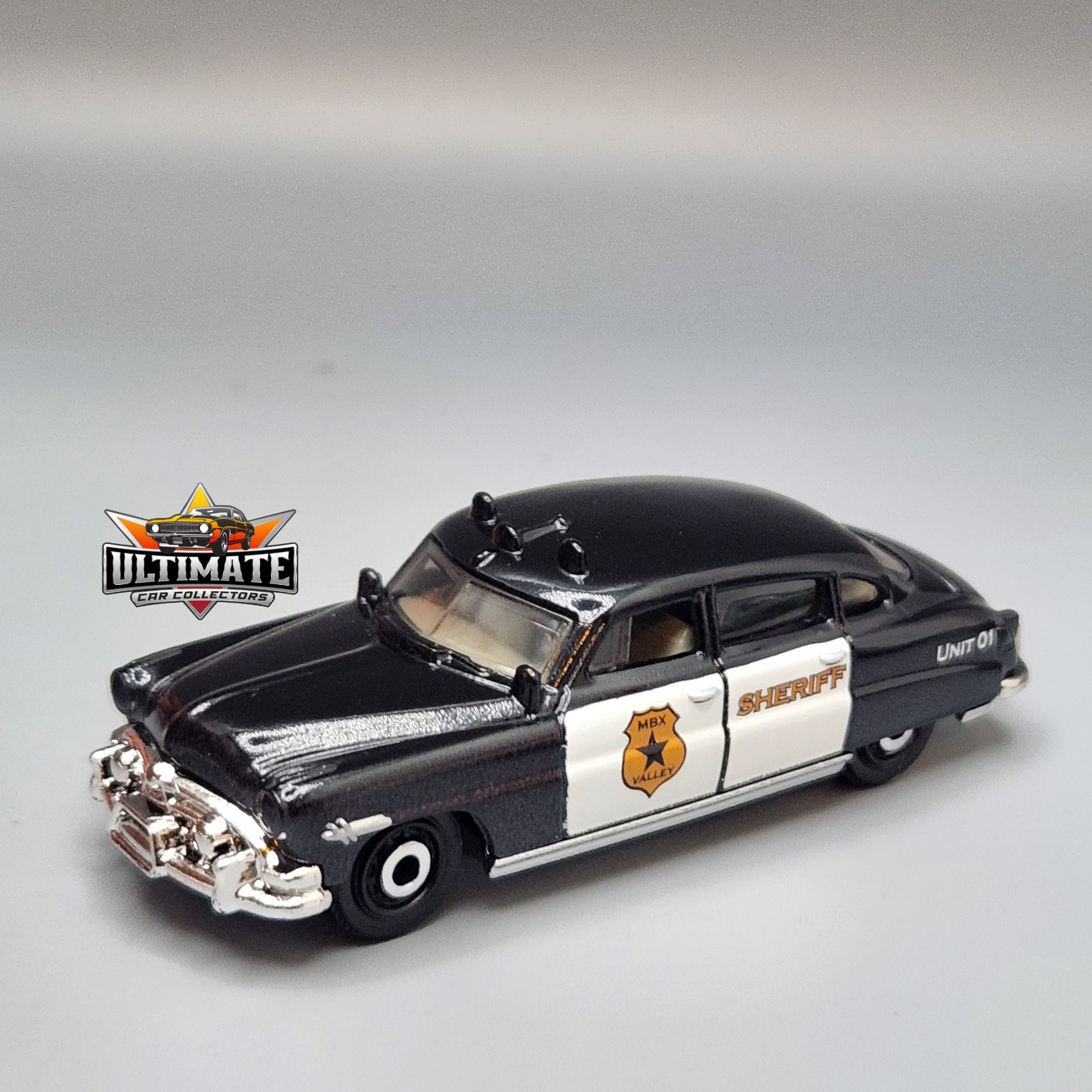 1951 51 Hudson Hornet Police Collectible 1/64 Scale Diecast Model Collector Car