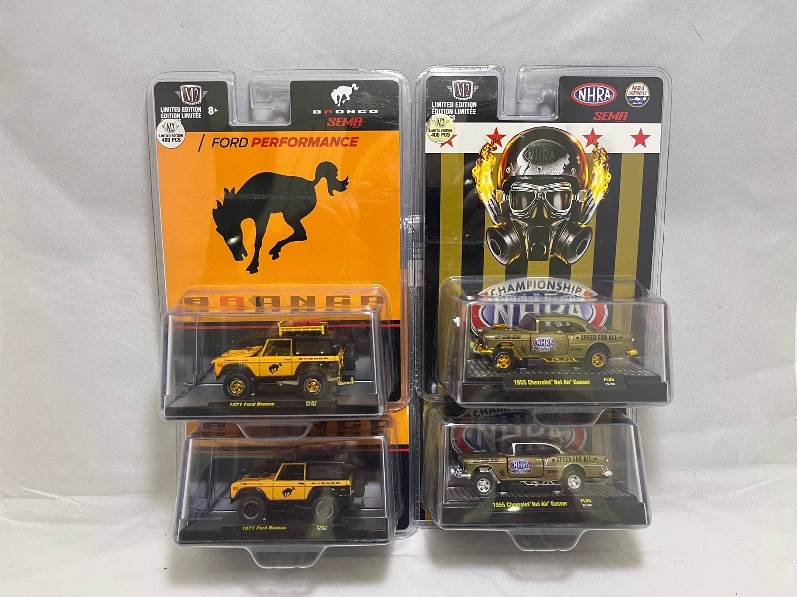 # 01059-A – 2021 M2 Sema Release – 2 Regular, 2 Chase – 4 Pcs.