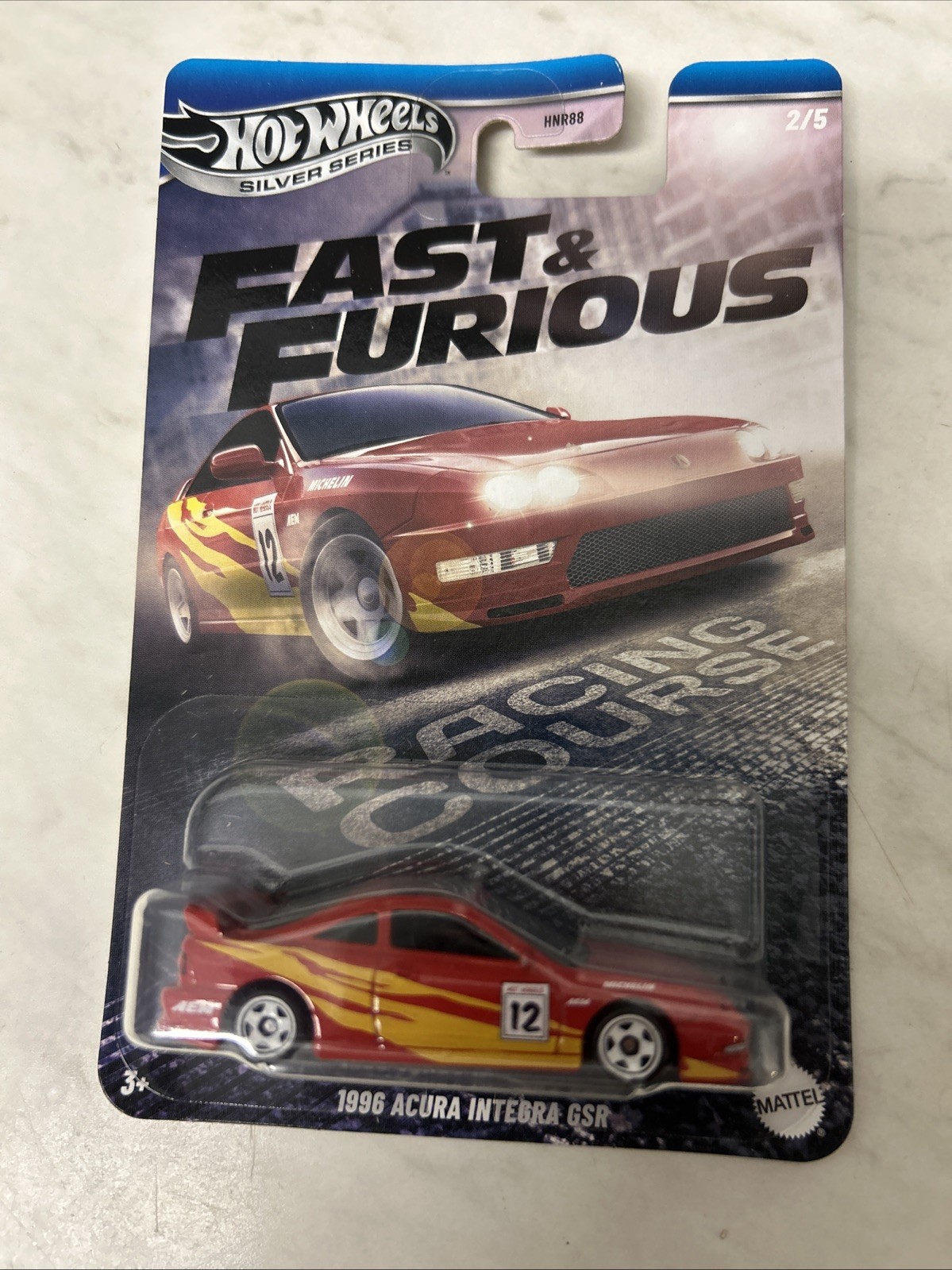 2025 Hot Wheels Silver Series Fast And Furious Racing Course Set Of 5 Cased ￼