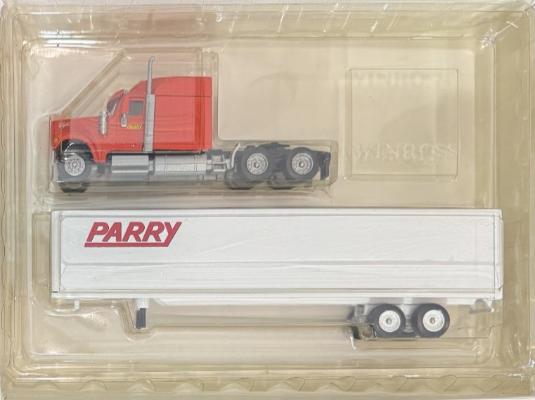 Parry Trucking 2002 Winross Truck International Eagle – Orange Tractor – SAMPLE