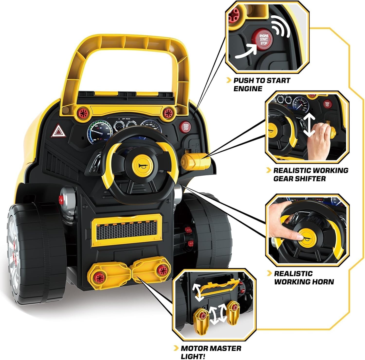 Toys Gifts for 3 4 5 6 7 8 Years Old Boys, Large Truck Engine, Mechanic Repai…