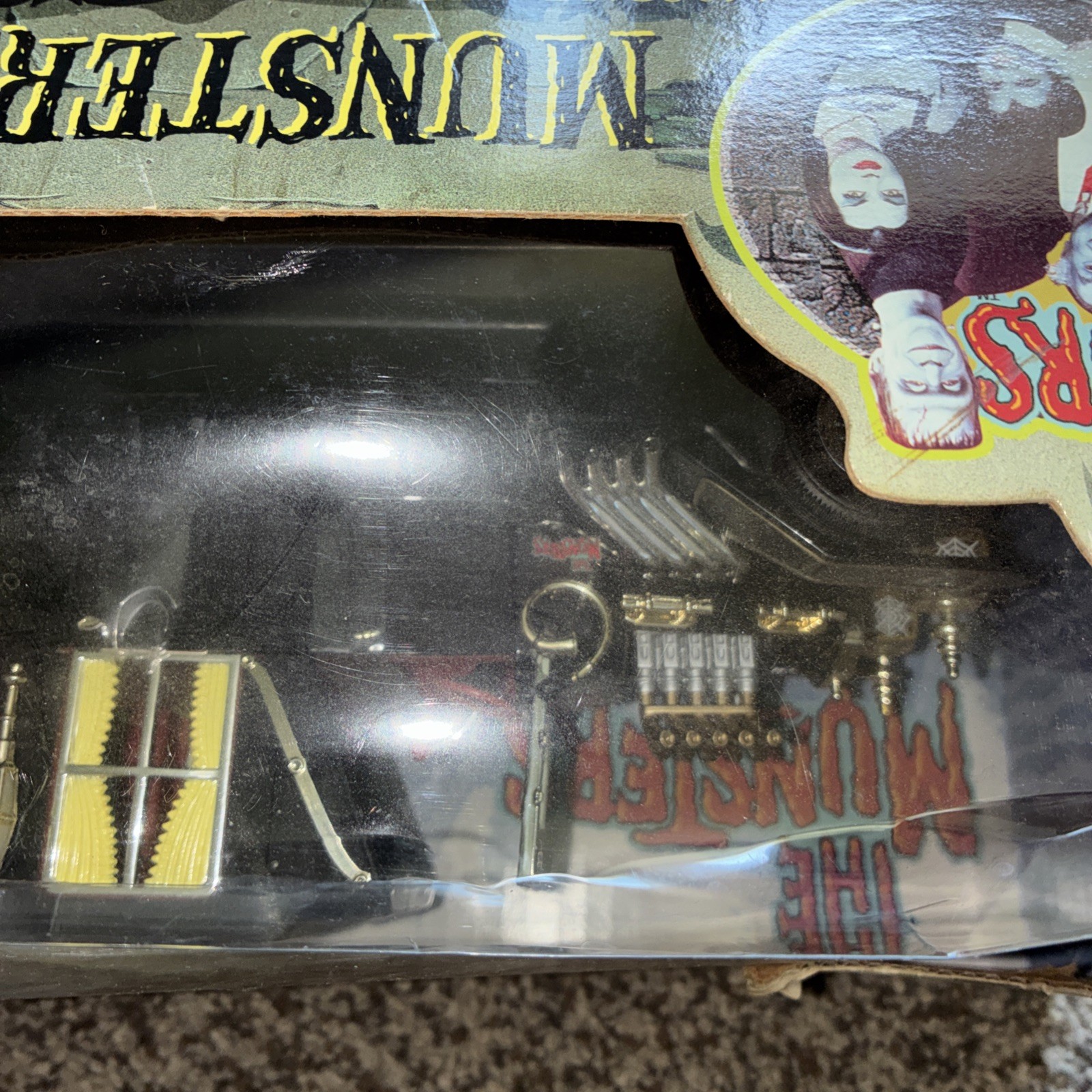 2002 ERTL American Muscle The Munsters Koach Car 1/18 Diecast Rough Box