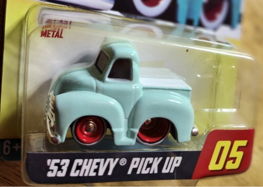 1953 Chevy Pick Up in Light Mint Green : Walgreens Foil :Car Tuned Series 2 # 05