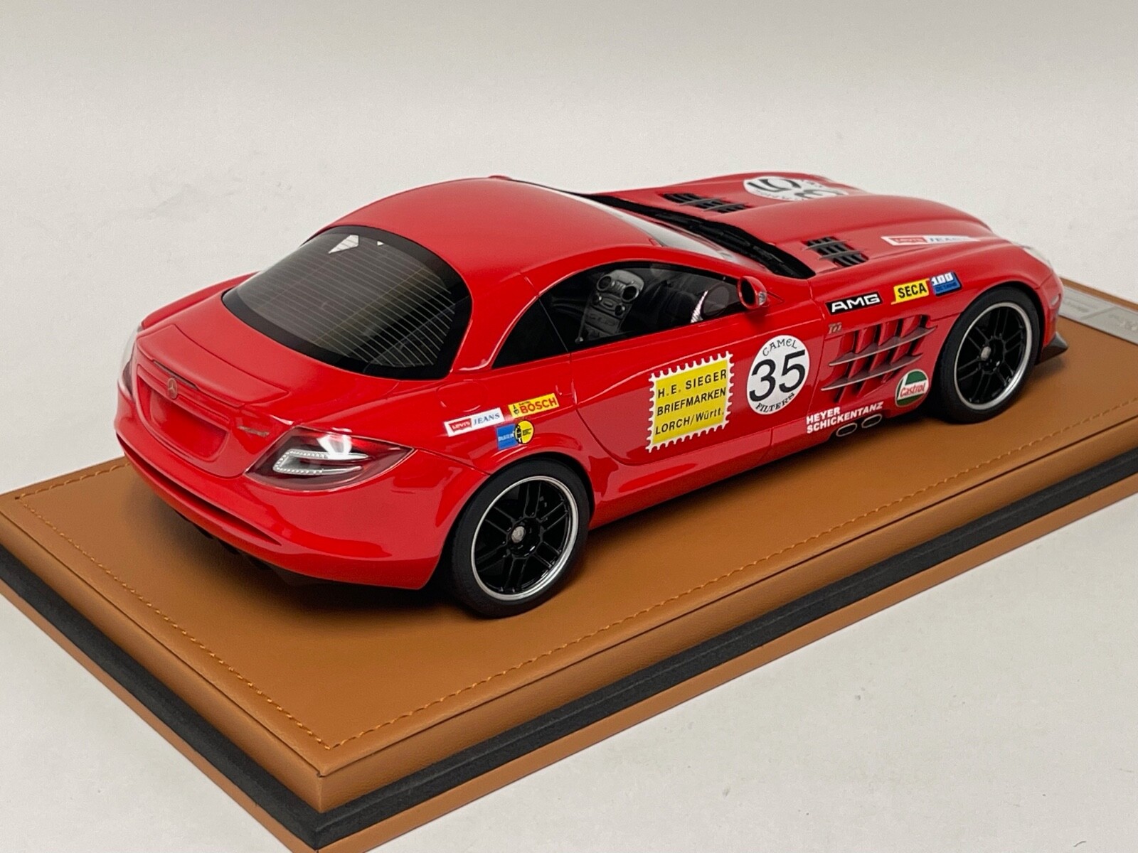 1/18 Ivy Models Mercedes Benz McLaren SLR 722 in Mercedes RED AMG LAST ONE